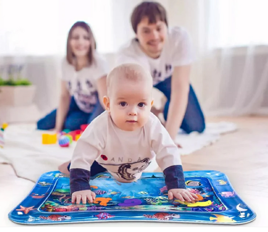 Mat, Baby Water Mat Inflatable Baby Play Mat Activity Center for Infant Baby Toys