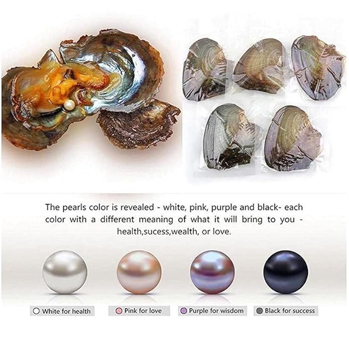 Lucky Wish Pearl set for Women, Evil eye protected  – Harvest Your Own Pearl | Memorable Gift for Special Occasions | Unique Gift for Loved Ones