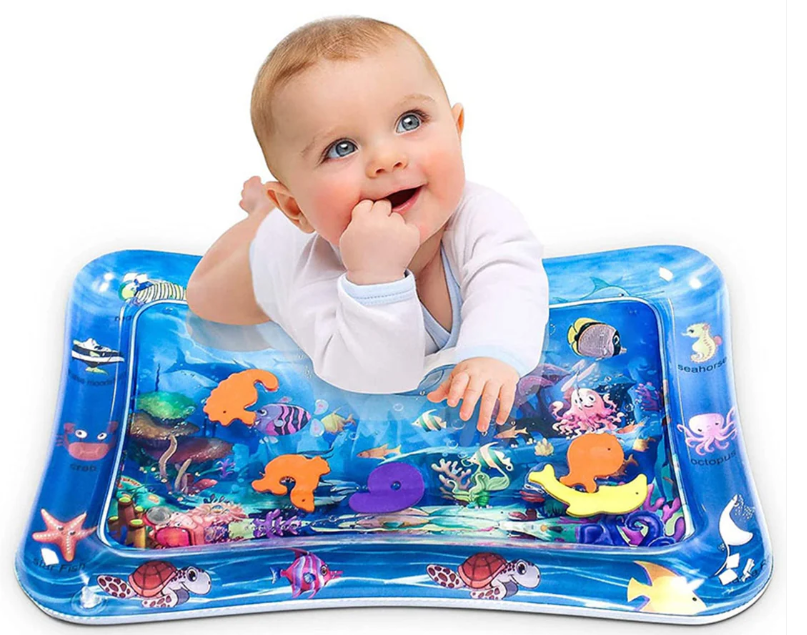 Mat, Baby Water Mat Inflatable Baby Play Mat Activity Center for Infant Baby Toys